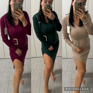 Dámské úpletové šaty, které si zamilujete pro jejich pohodlí i nadčasový střih. Jsou ušité z příjemného pružného...